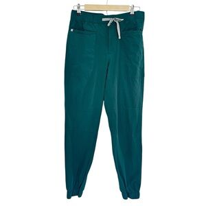 FIGS Jogger Scrub Pants Women's M Green Technical Collection